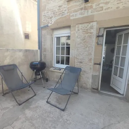La Nacre De Saint Aubin Sur Mer Exterior foto